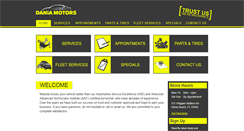 Desktop Screenshot of daniamotors.com